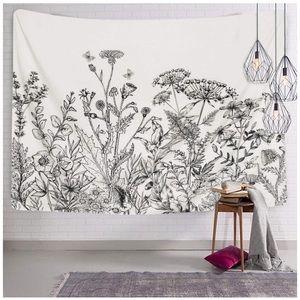 Floral tapestry
